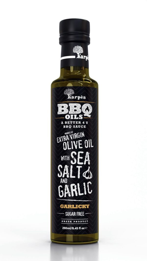 Karpea BBQ oil with sea salt and garlic