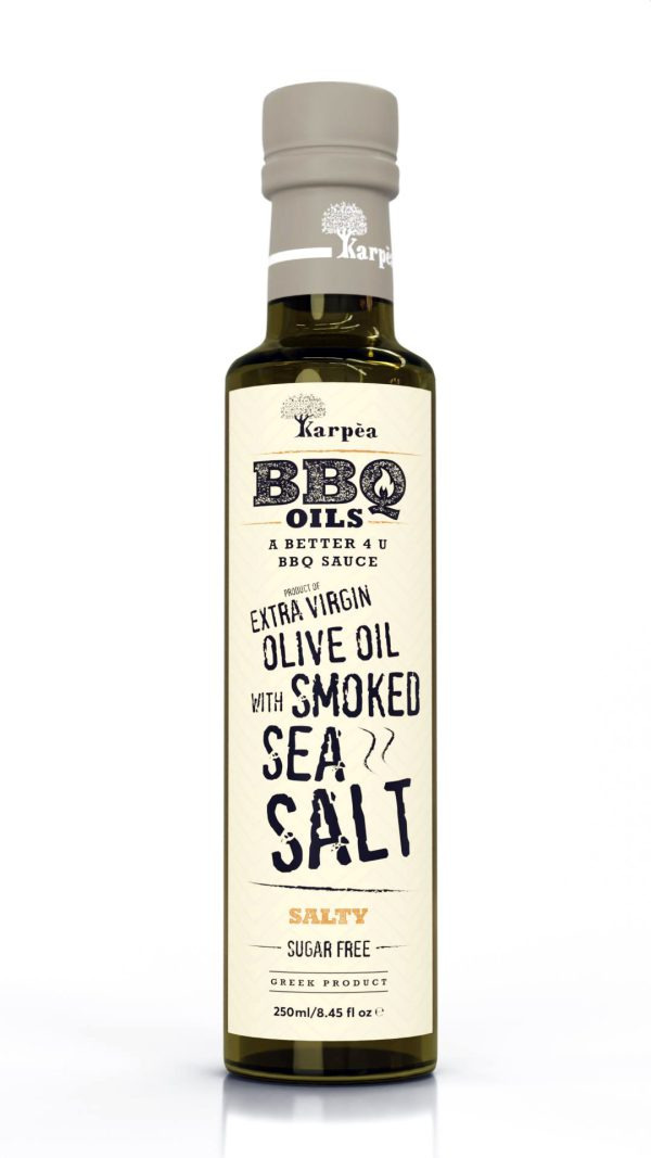 Karpea BBQ oil with smoked sea salt